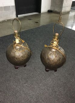 Lamps $20 DEAL AS IS.