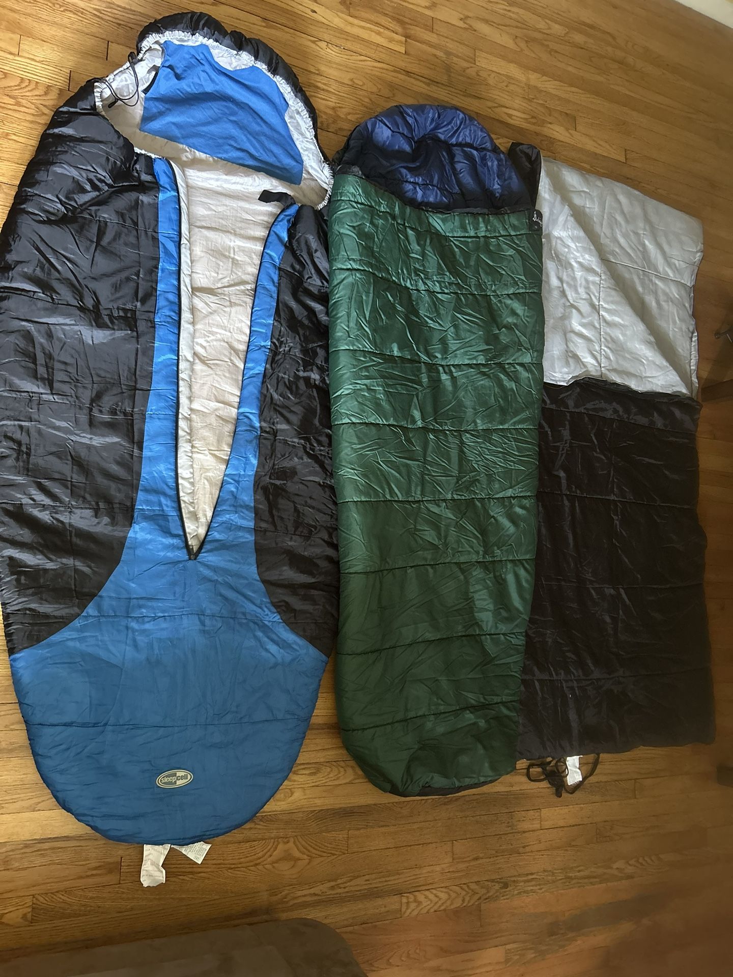 3 Sleeping Bags