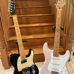 Squier Classic Vibe Stratocaster and Standard Telecaster (Mint)