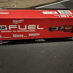 Milwaukee M12 FUEL 12V Lithium-Ion Brushless Cordless 3/8 in. Ratchet (Tool-Only)