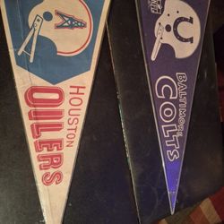 Vintage NFL Banners