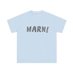 Marni Organic Cotton Logo T Shirts