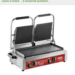 Commercial Dual Panini Press 
