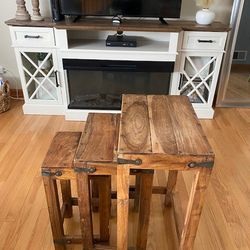 3 Tier End Table Set