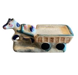 Vintage (Hand-Painted Japan) Ceramic Cow