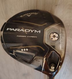Callaway Paradym Triple Diamond Driver. 9.0 degree -Project X 40 5.5 Cypher Shaft.