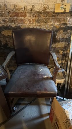 Vintage leather chair