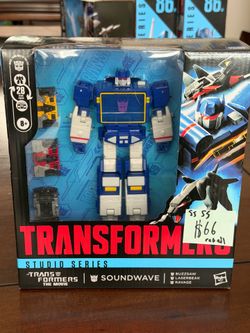 Transformers Studio series 86 Soundwave