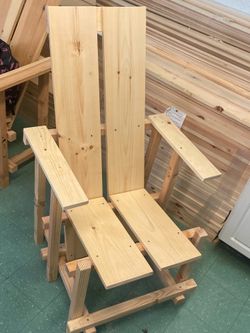 Handmade lawn chair