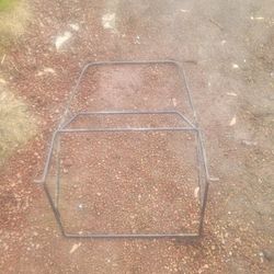 Metal Lawnmower Bag Frame