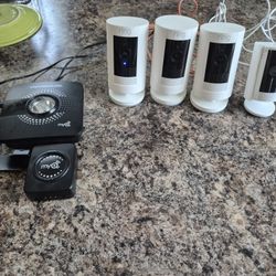 Ring Cameras And Garage Alert System 