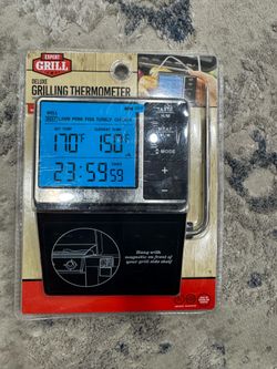 Expert Grill Deluxe Digital BBQ Grilling Meat Thermometer New Sealed