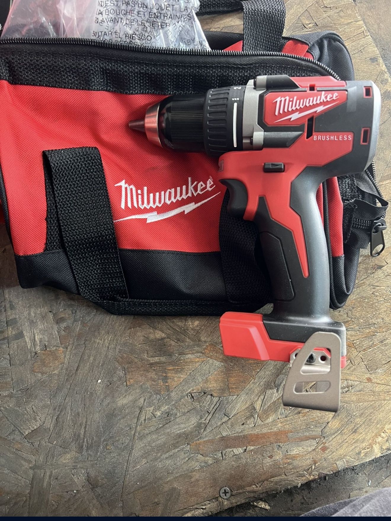 MILWAUKEE BRUSHLESS DRILL DRIVER