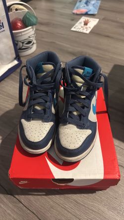 Nike high top dunks size 13