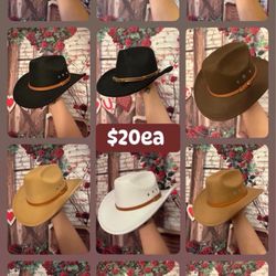 New Hats! Rodeo 🤠❤️ Ready! $20 All Hats!  Woman’s     Mens     Kids $10 Free Bandanna!    Pickup 🛻 99 Grove Ave     Delivery 🚚 $3