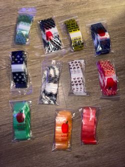 🔥 Designer Mini Ziplock Baggie Collection – Assorted Novelty Storage Bags (100 Packs)