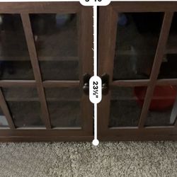 Tv Cabinet / Console  Glass Door 
