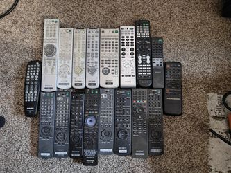 Sony Remote Control $10 Each
