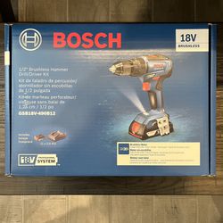 Bosch 18V Brushless 1/2” Hammer Drill