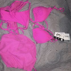 Tinibikini, Pink, Size Small