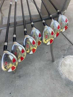 Mens Majek K5s Hybrid Iron Set Graphite golf ⛳️