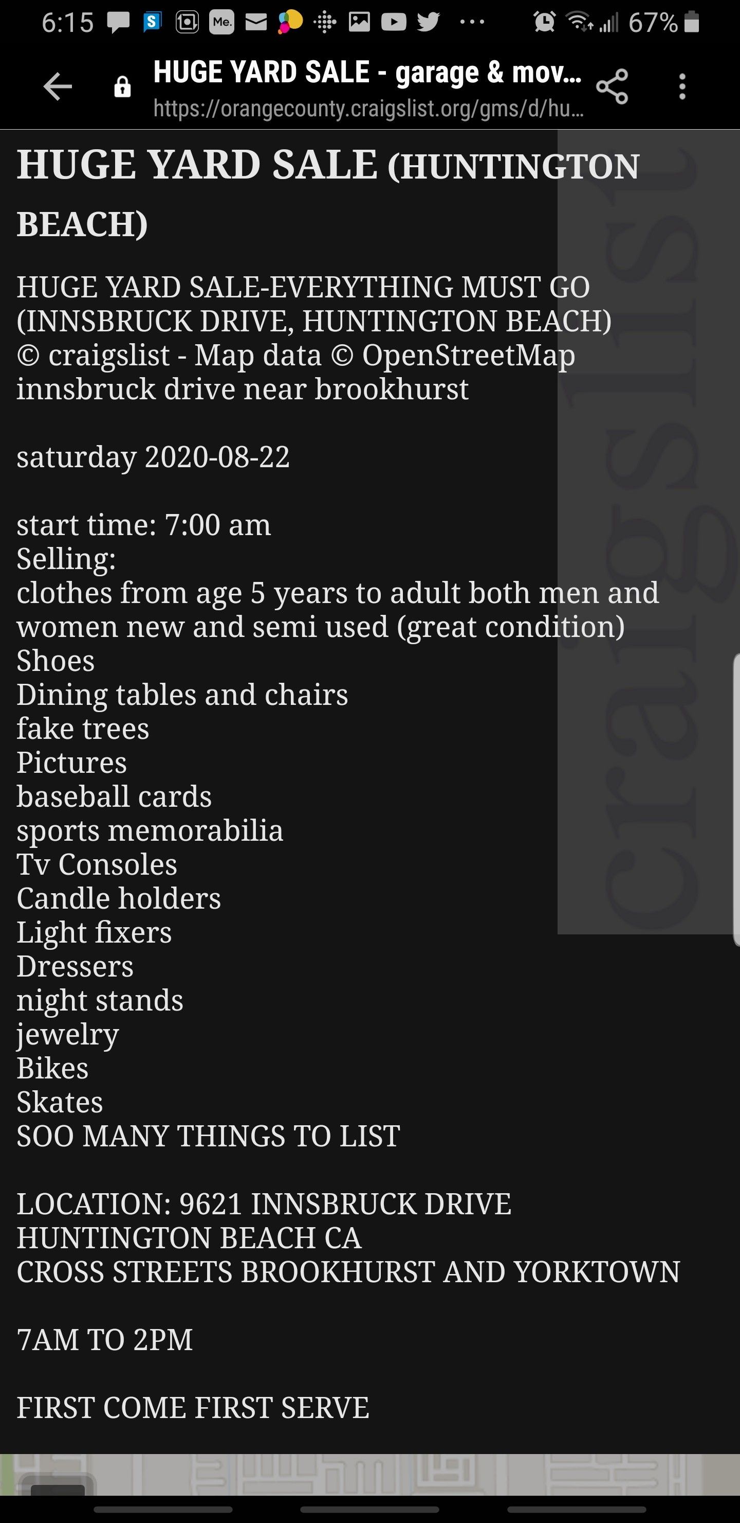 Some free items