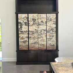 Fancy Wood Shelf’s Cabinet 