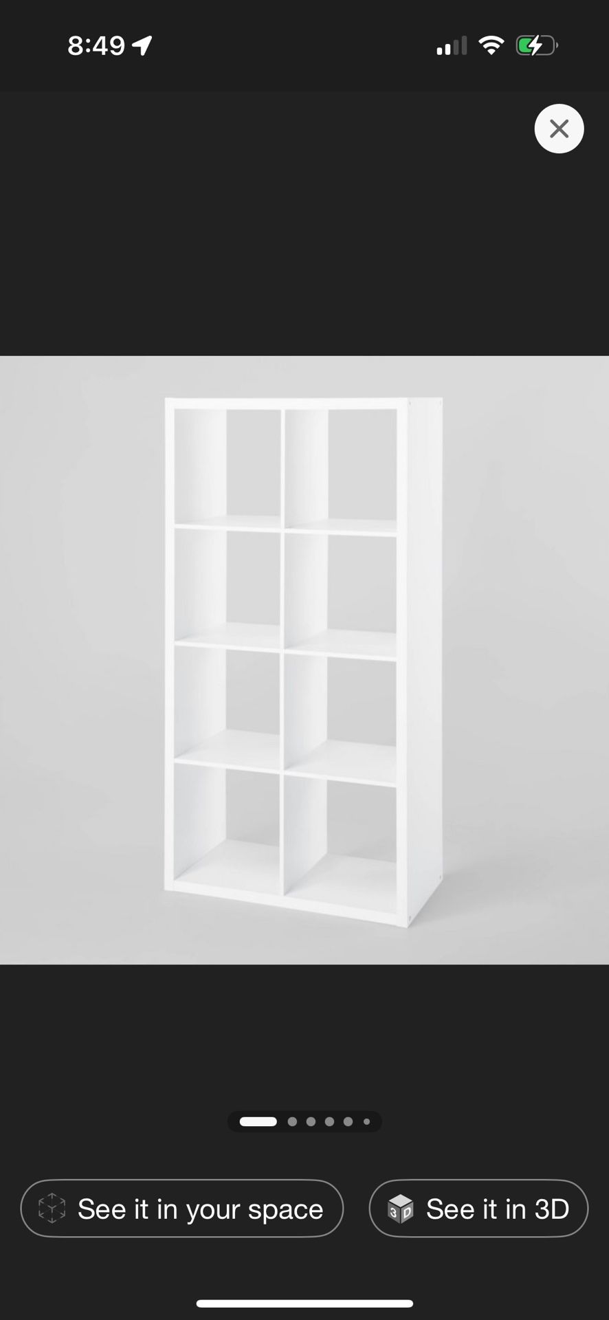 8 Cube Shelf