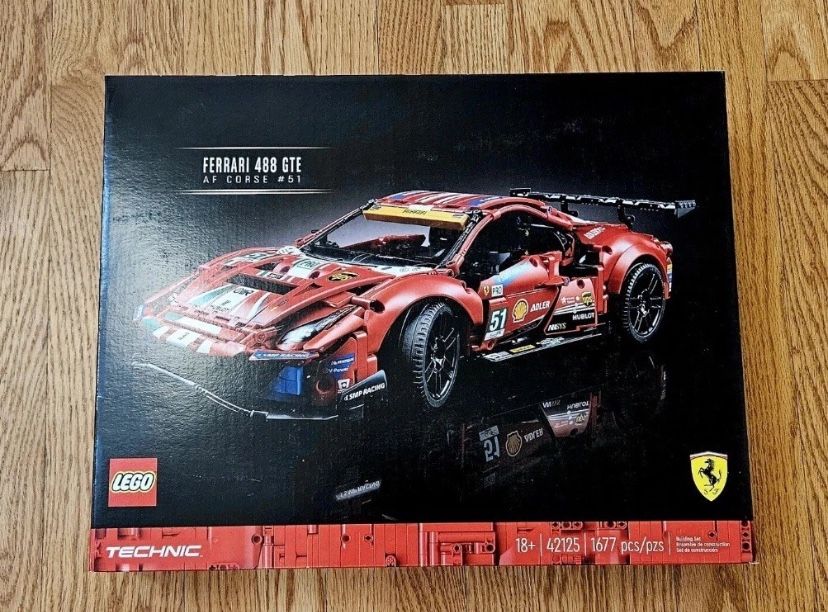 LEGO Technic 42125 Ferrari 488 GTE | Brand New Sealed Box