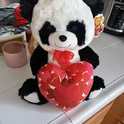 Valentines Panda Bear