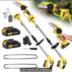 Electrical saw to cut the tree