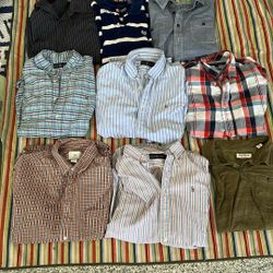 Men’s Shirts (mostly Branded ) 