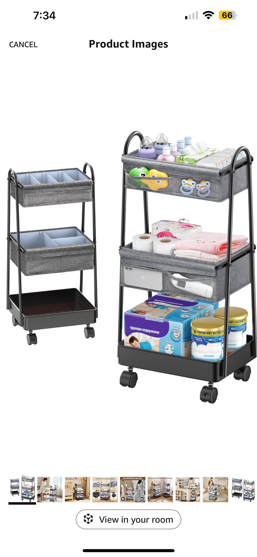 Baby Diaper Caddy