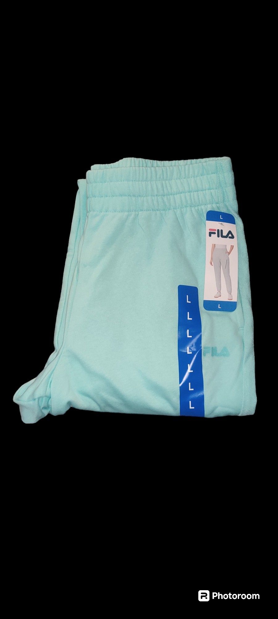 FILA Ladies women French Terry Elastic waistband Jogger Pants