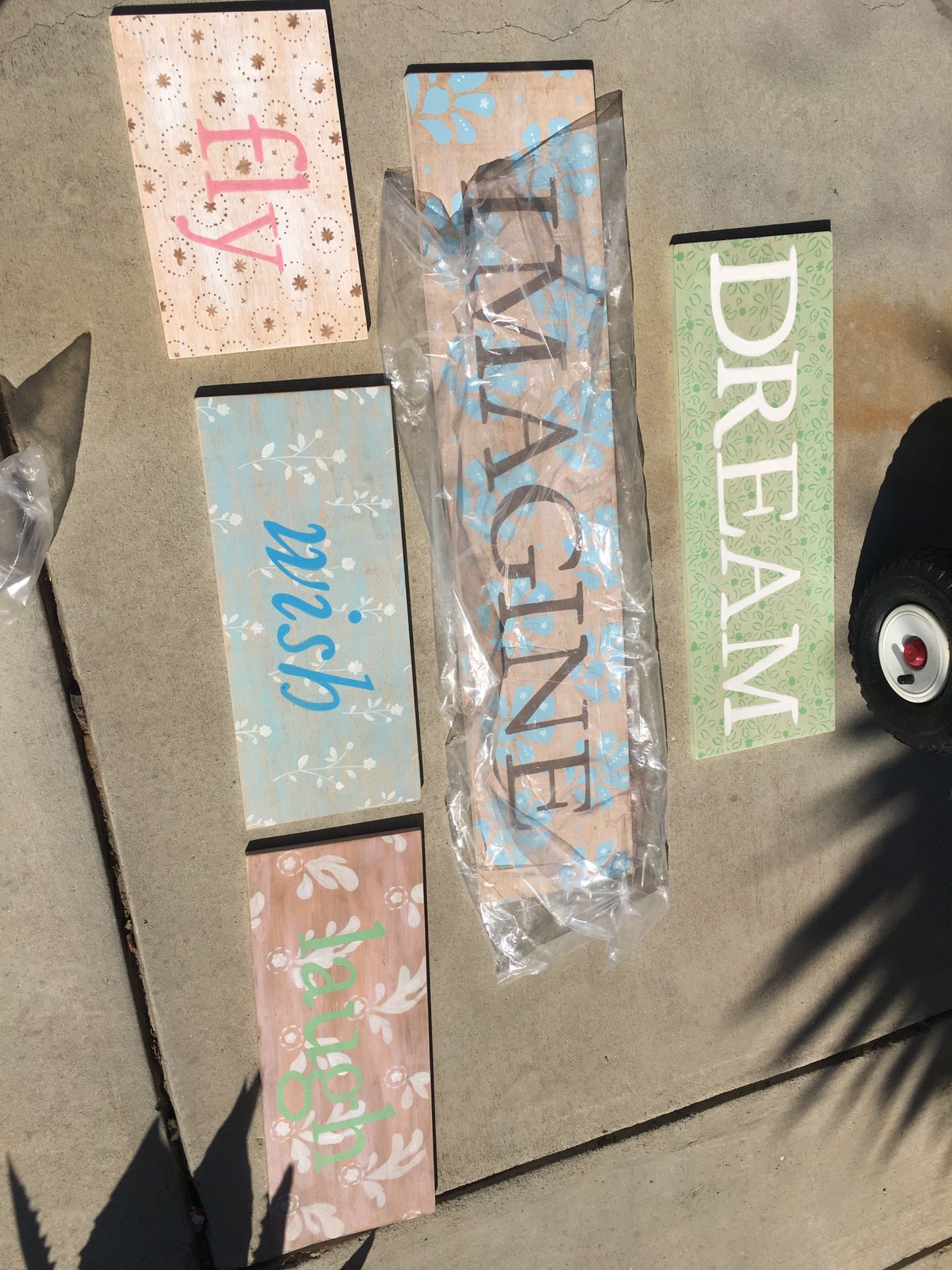 Pottery Barn Wood Decor