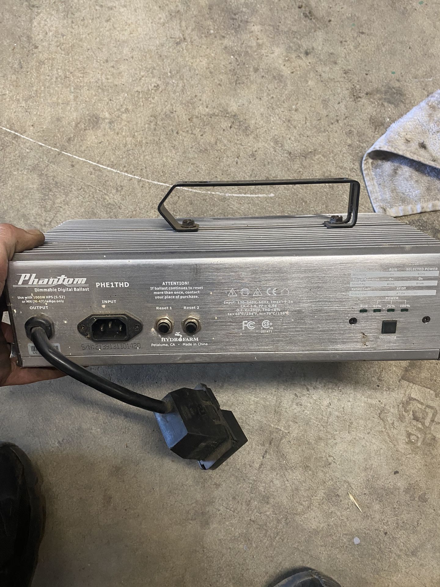 Phantom Ballasts