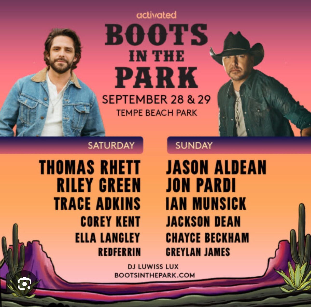 Boots In The park