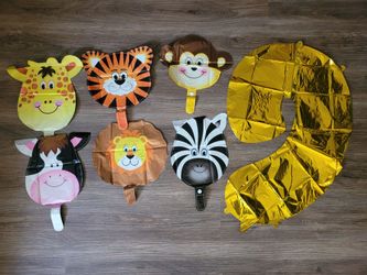Jungle Safari Animals Balloons