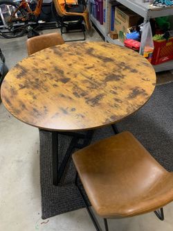 Table and chairs
