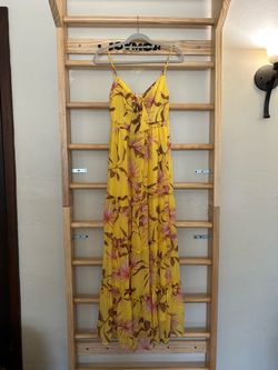 Floral Summer Vacation Dress L