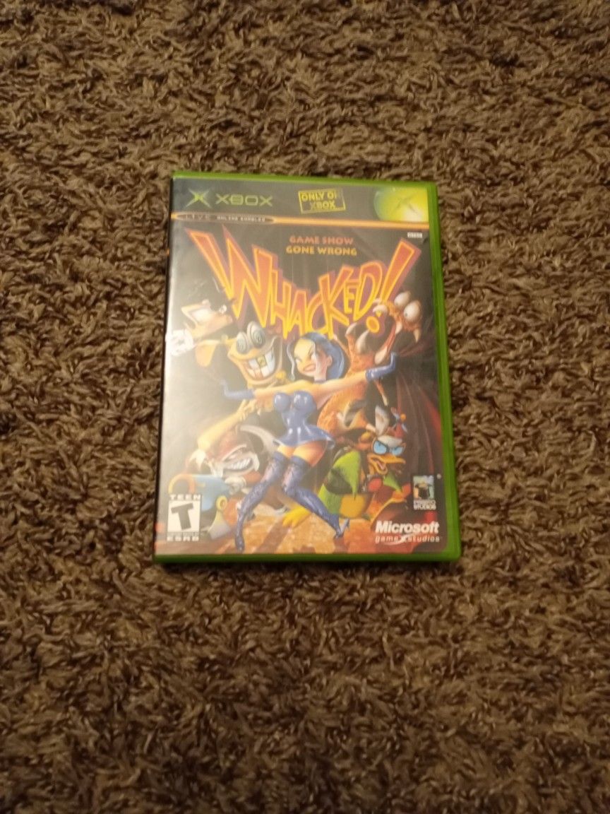 WHACKED Original XboX Game for Sale in San Antonio, TX - OfferUp