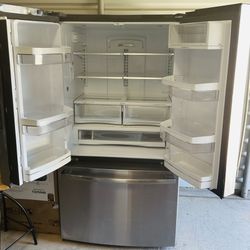 Counter Depth Stainless Steel Refrigerator 