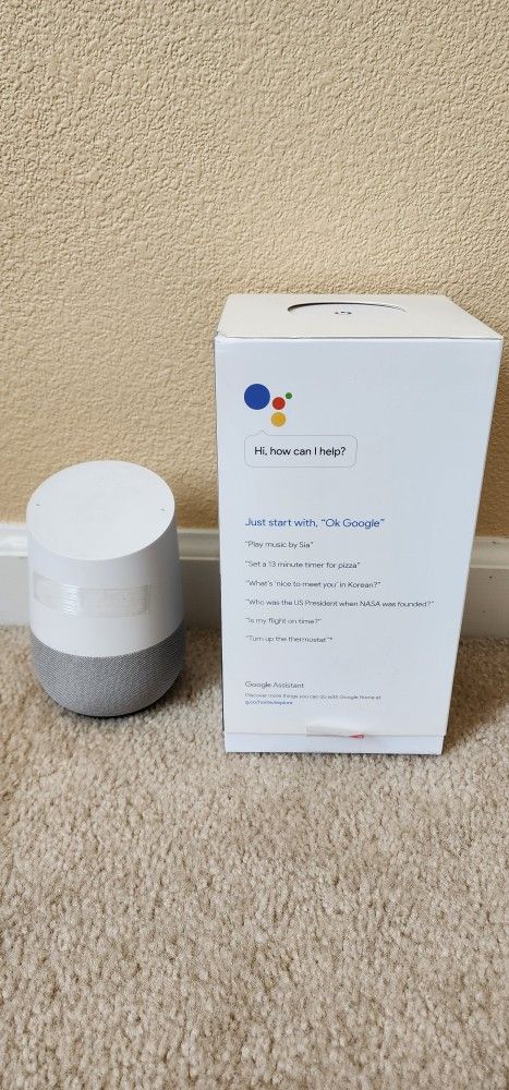 Google Home Smart Speaker