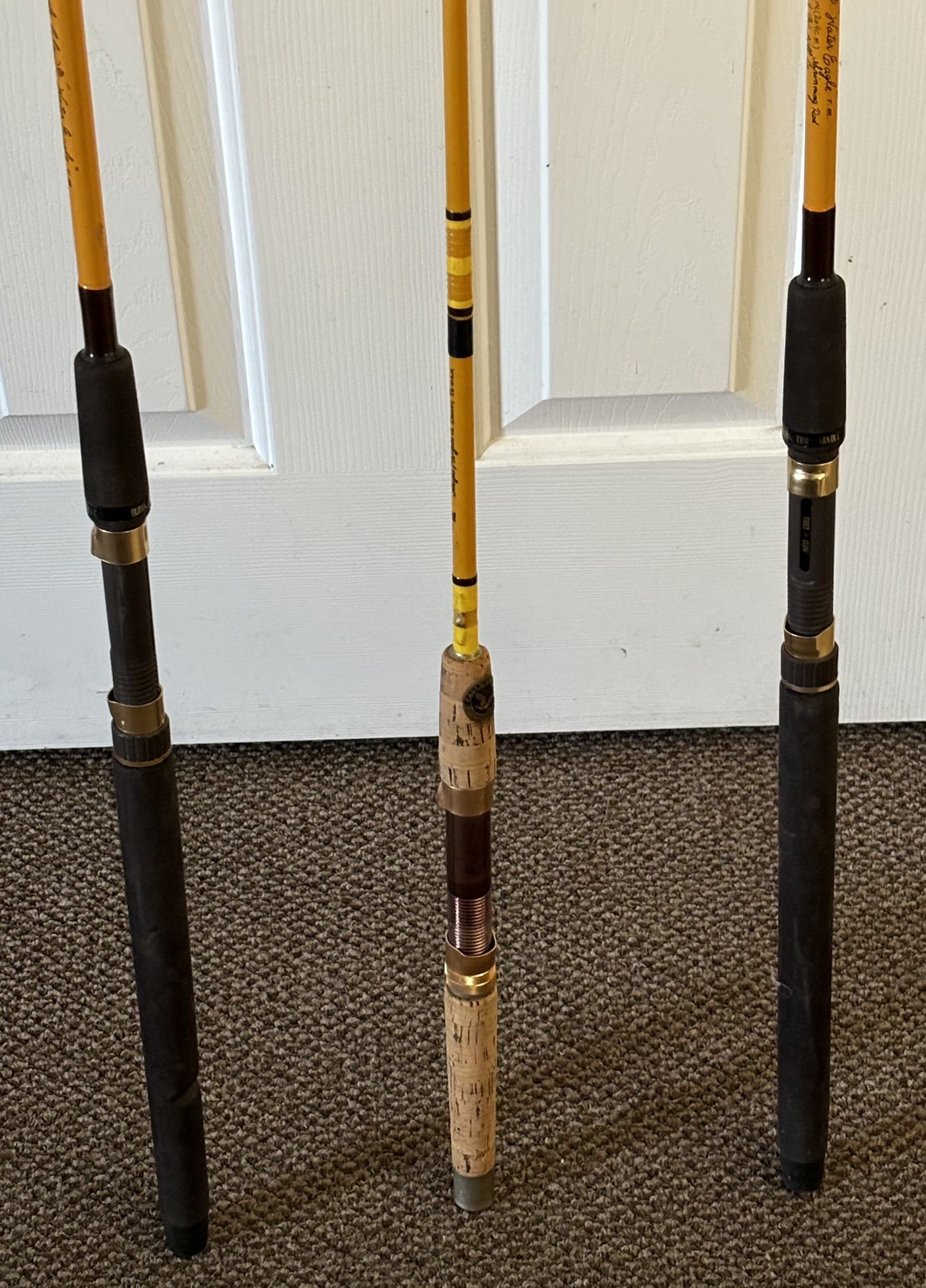 Three Eagle Claw Spinning Rods (Code: Blue)