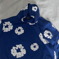 Denim Tears Royal Blue Hoodie 