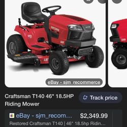 Craftsman 22 Hp Lawn Tractor