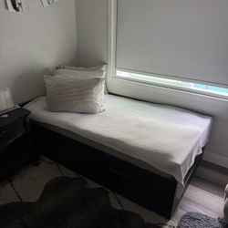 Twin Bed With Storage 