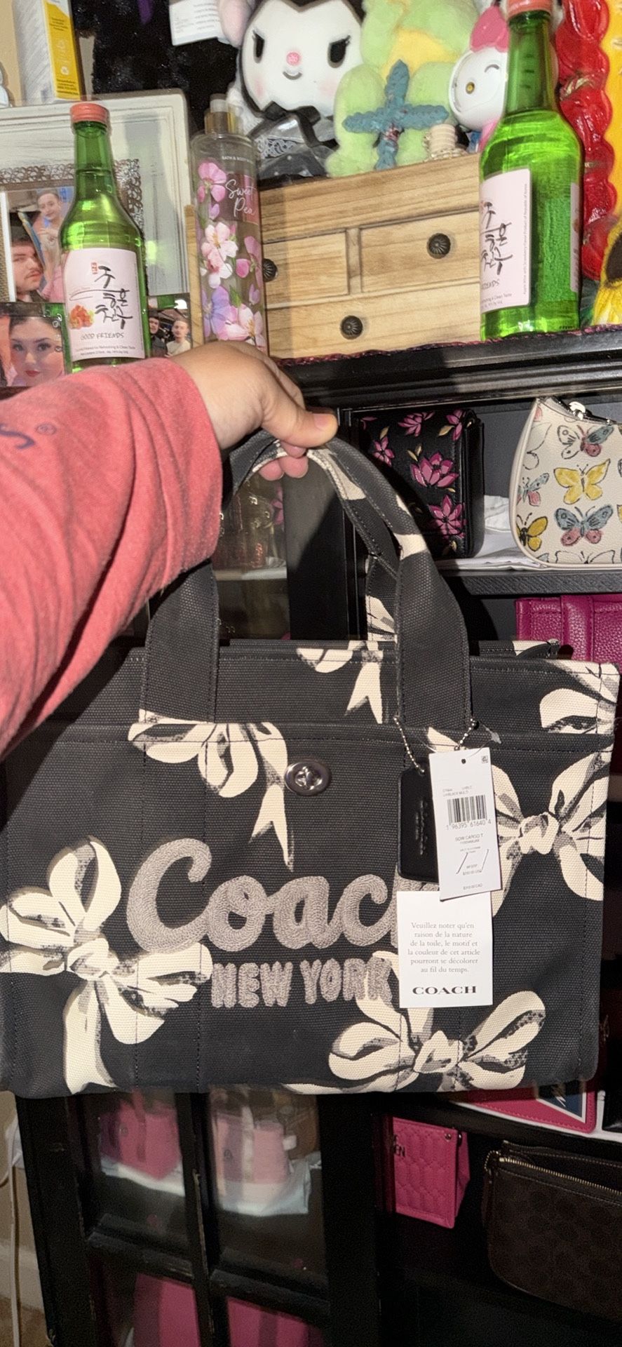 New Coach Bow Cargo Tote 
