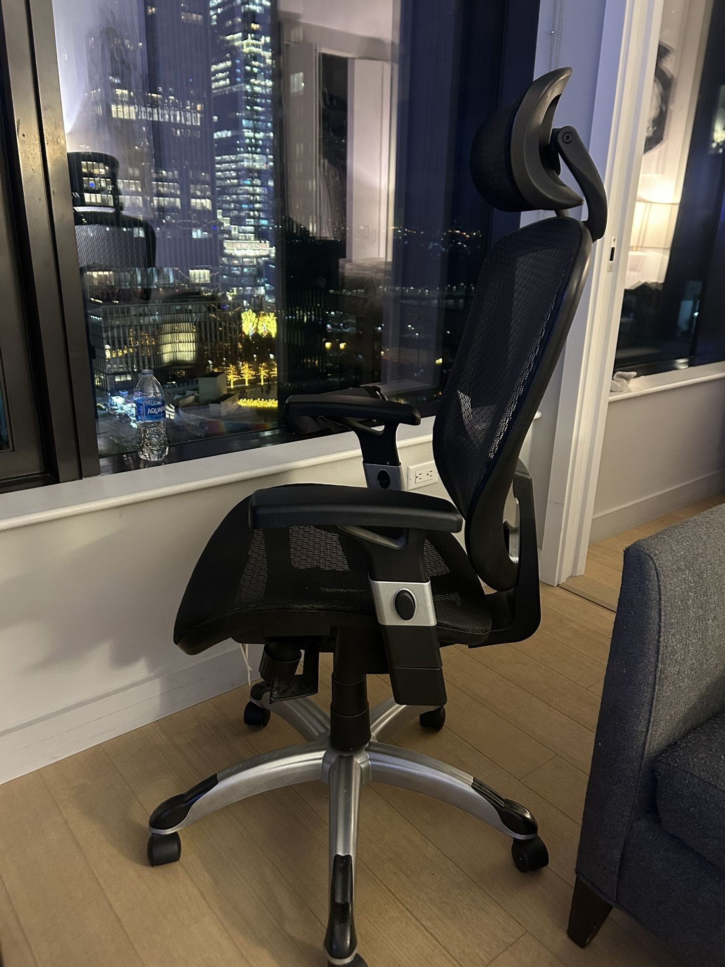 Desk Chair Black Great Shape. $20