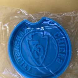 Kansas city Chiefs Car coaster resin molds